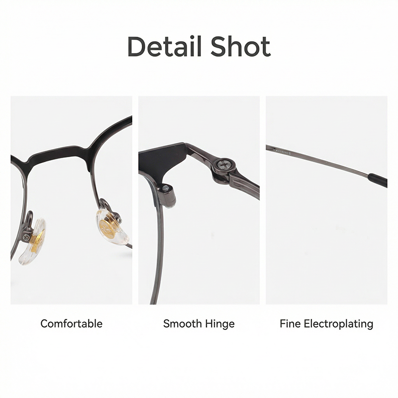 Montures de lunettes en m&eacute;tal LevelNine S8372200011 