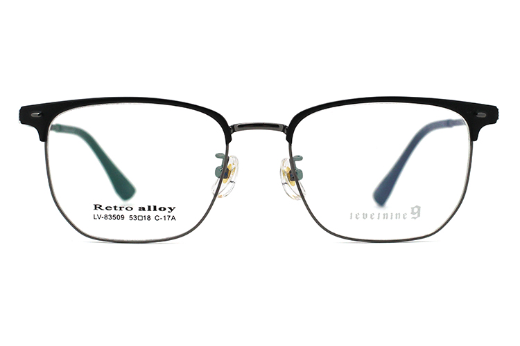 Montures de lunettes en métal en gros 83509