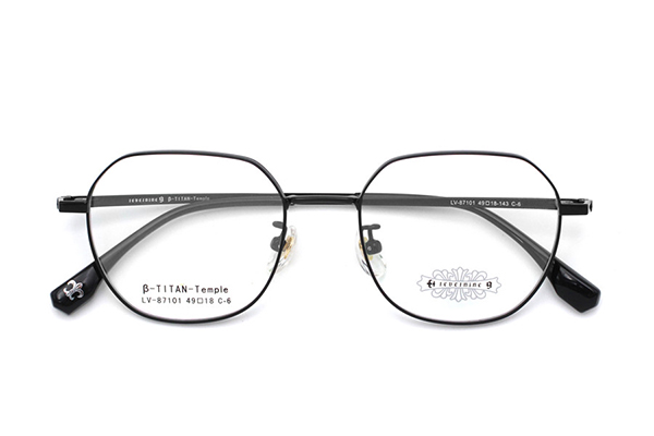 Monture de lunettes en titane en gros 87101