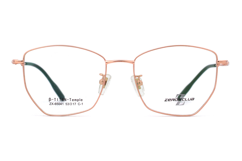 Montures de lunettes en titane en gros 65041