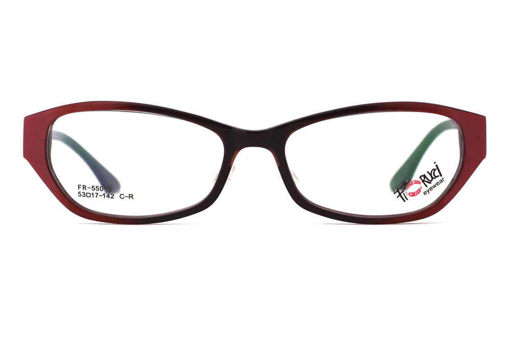 Montures de lunettes en acétate en gros 55015