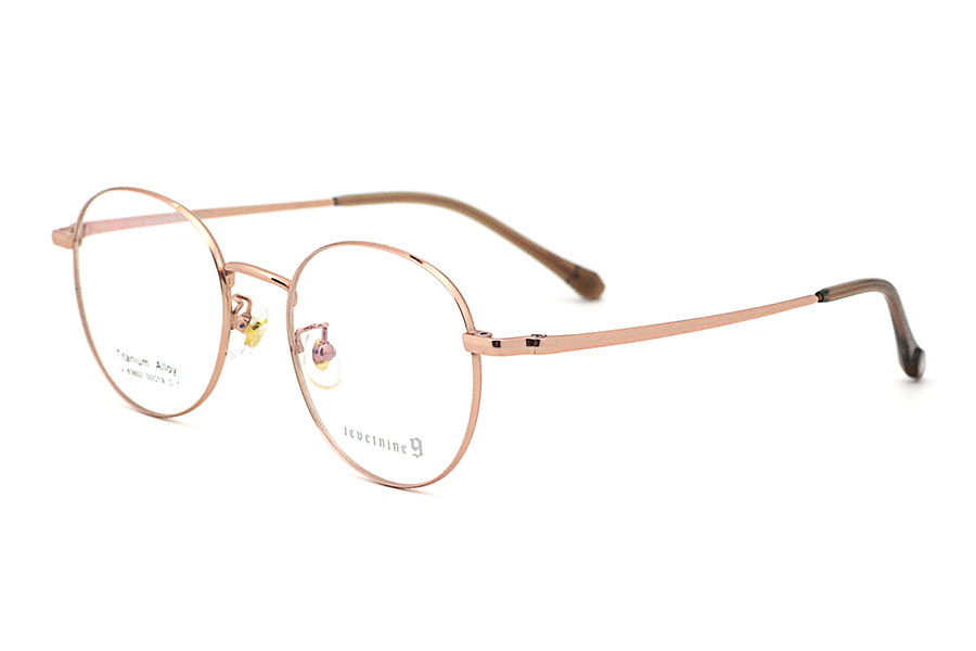 Montures de lunettes rondes en m&eacute;tal