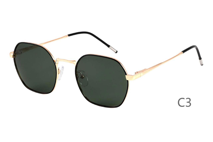 Lunettes de soleil en métal-6308