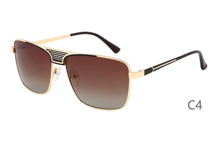 Lunettes de soleil en métal-6292