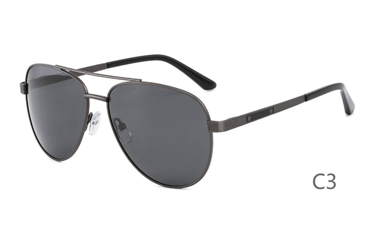 Lunettes de soleil en métal-6286