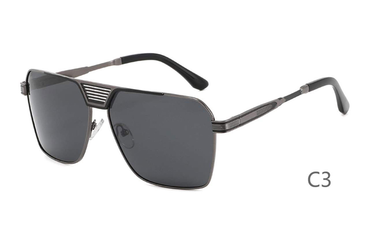 Lunettes de soleil en métal-6298