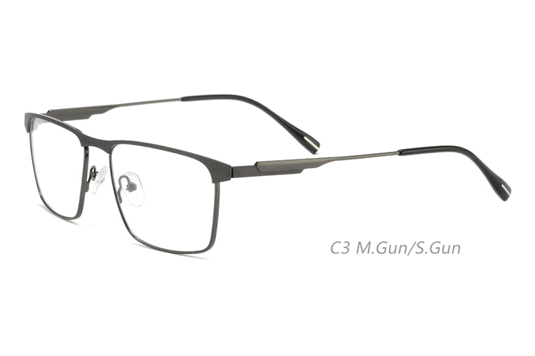 Montures de lunettes en métal en gros 4654