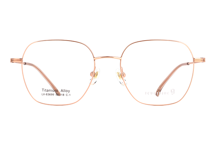 Montures de lunettes en métal en gros 83699