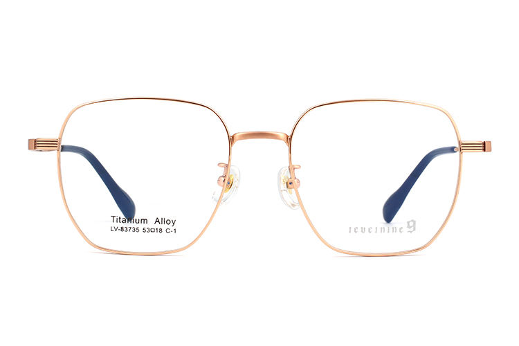 Montures de lunettes en métal en gros 83735