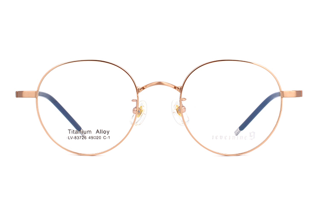 Montures de lunettes en métal en gros 83726