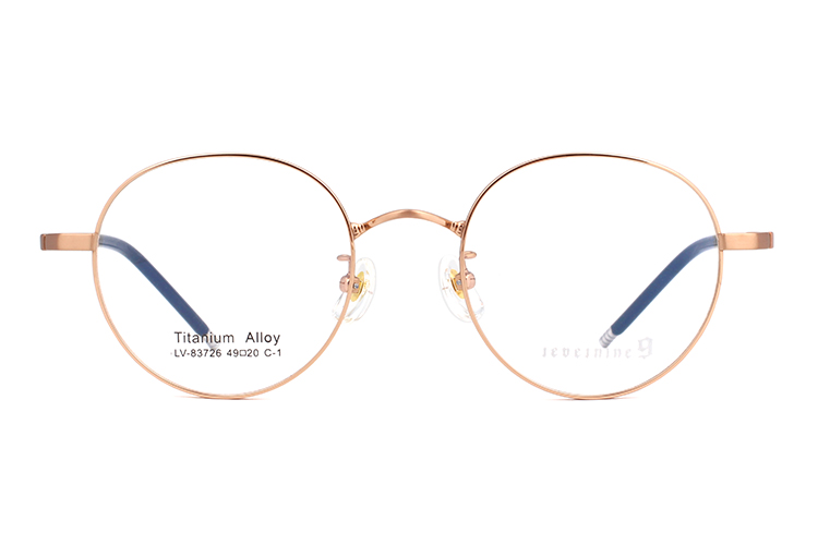 Montures de lunettes en métal en gros 83726