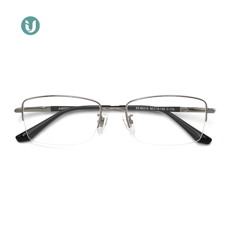 Montures de lunettes en titane en gros 66318