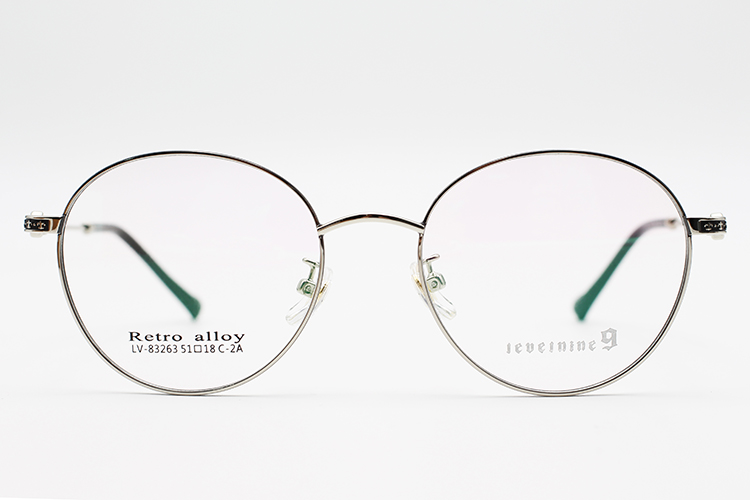 Montures de lunettes en métal en gros 83263