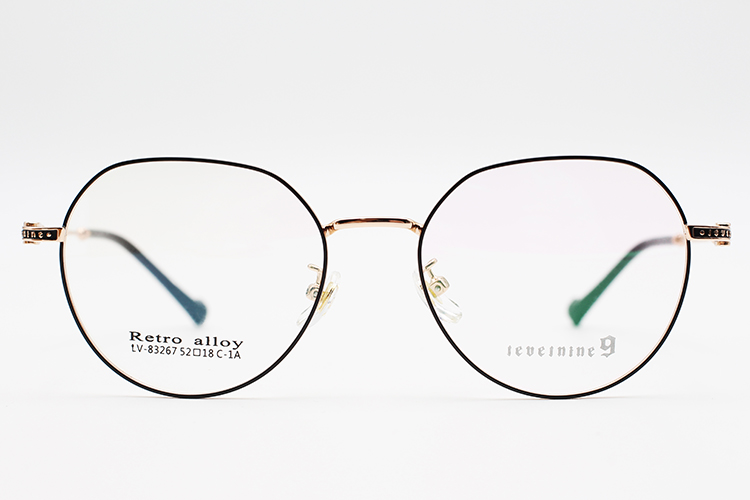 Montures de lunettes en métal en gros 83267