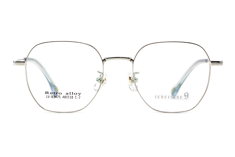 Montures de lunettes en métal en gros 83475