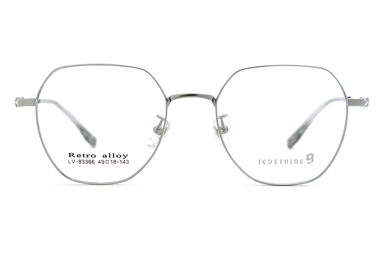 Montures de lunettes en métal en gros 83366