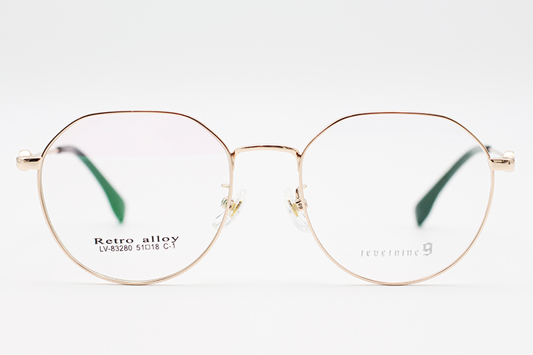 Montures de lunettes en métal en gros 83280 