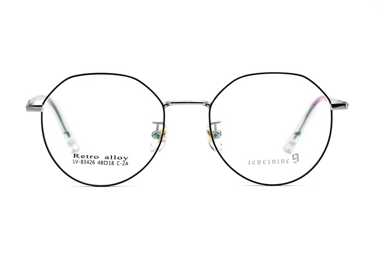 Montures de lunettes en métal en gros 83426