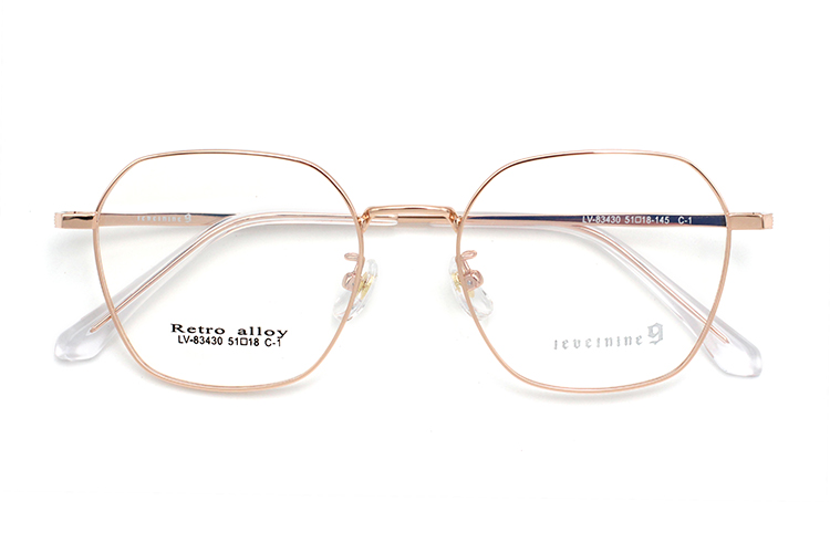 Montures de lunettes Femme M&eacute;tal - Or