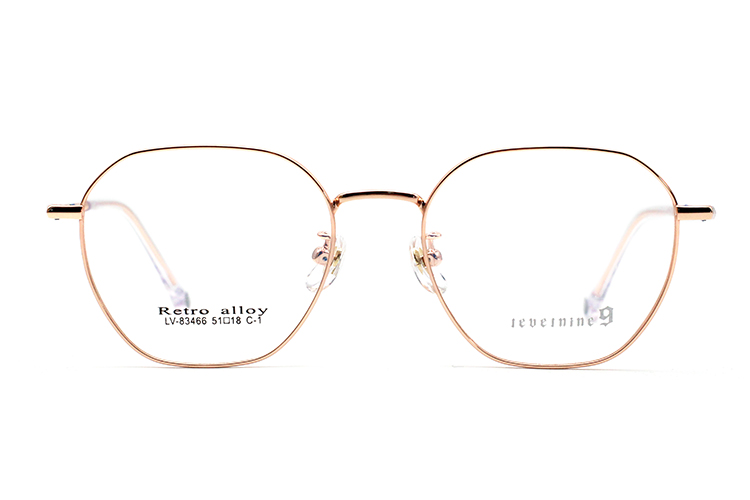 Montures de lunettes en métal en gros 83466