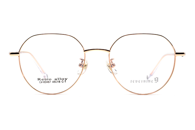 Montures optiques en métal en gros 83467