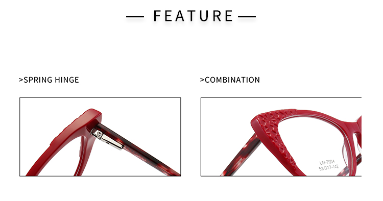 Lunettes œil de chat - D&eacute;tails