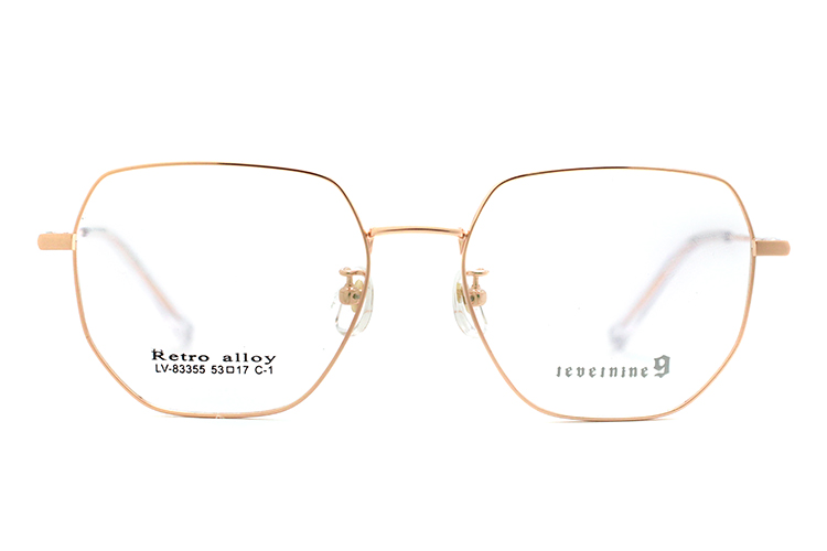 Montures de lunettes en métal en gros 83355