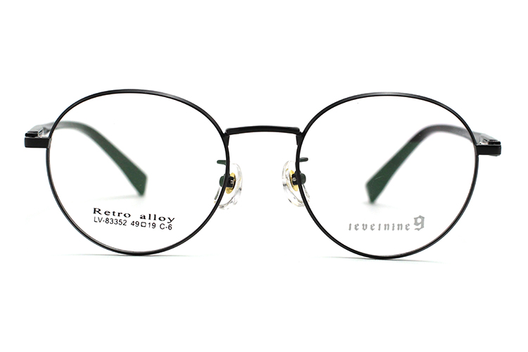 Montures de lunettes en métal en gros 83352