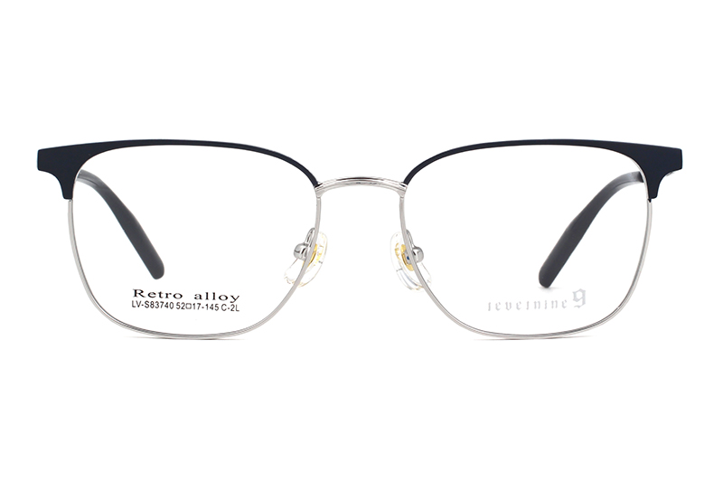 Montures de lunettes en métal Levelnine en gros S83740