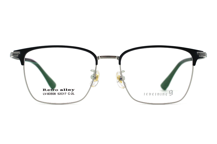 Montures de lunettes en métal en gros 83508