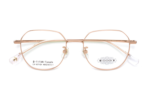 Monture de lunettes en titane en gros 87101