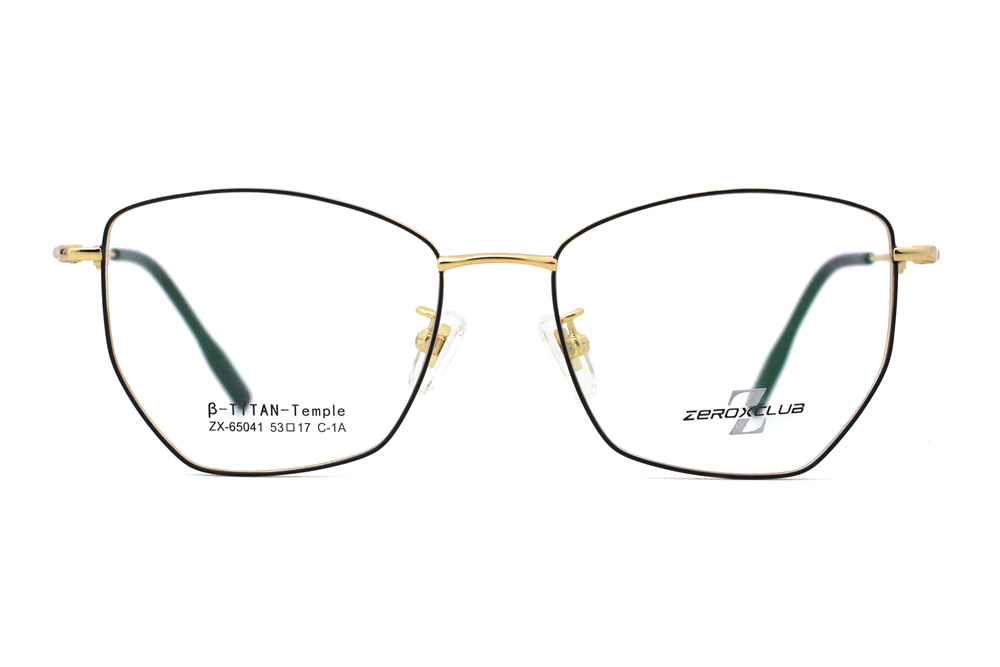 Montures de lunettes en titane en gros 65041