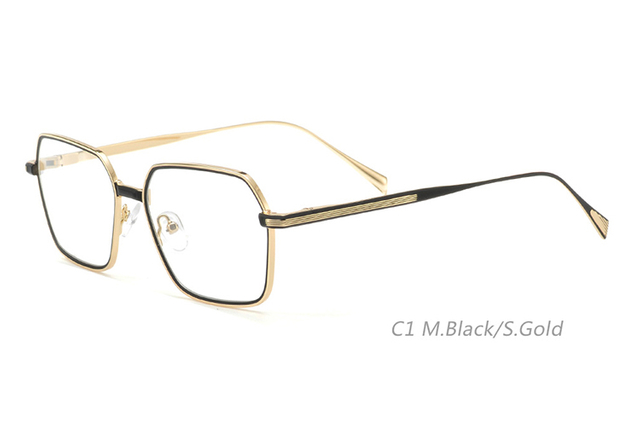 Montures de lunettes en métal en gros 4657