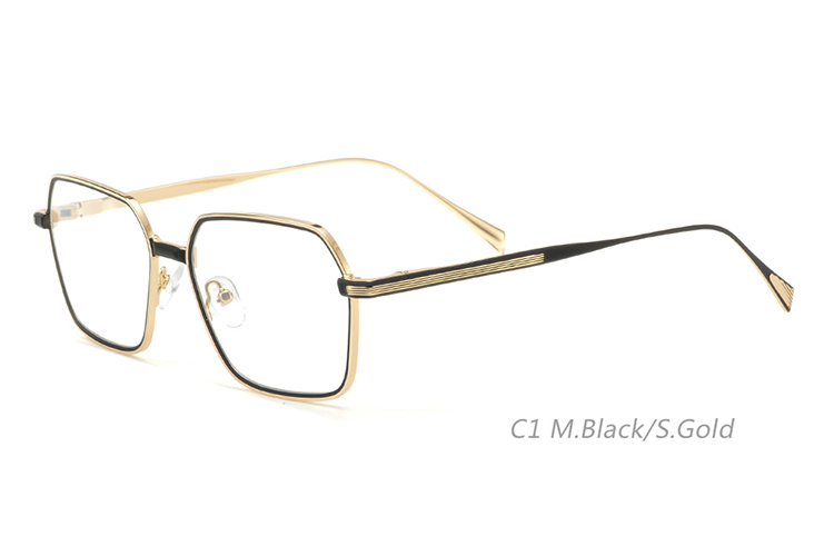 Montures de lunettes en métal en gros 4657