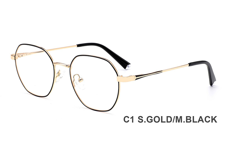 Montures de lunettes en métal en gros H8348A