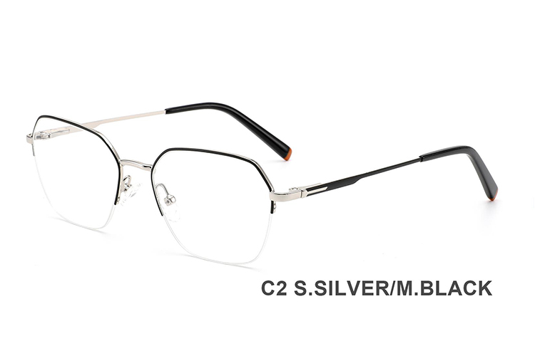 Montures de lunettes en métal en gros H8340A