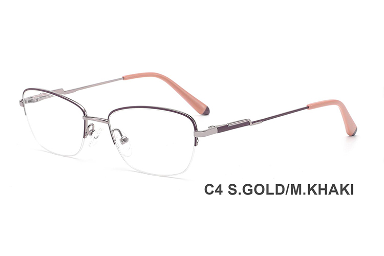 Montures de lunettes en métal en gros H8333A