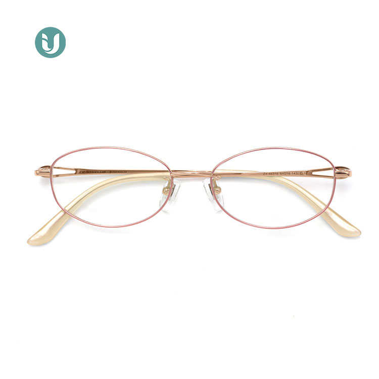 Montures de lunettes en titane en gros 66316