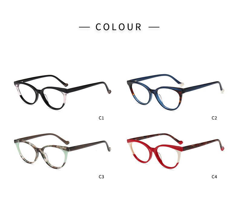Lunettes œil de chat Frames_color