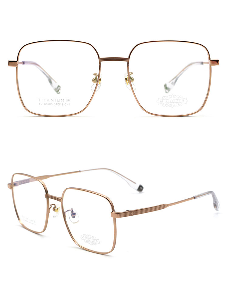 Lunettes de vue en titane