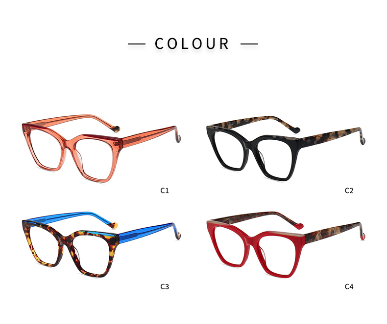 Cadres optiques en plastique_color