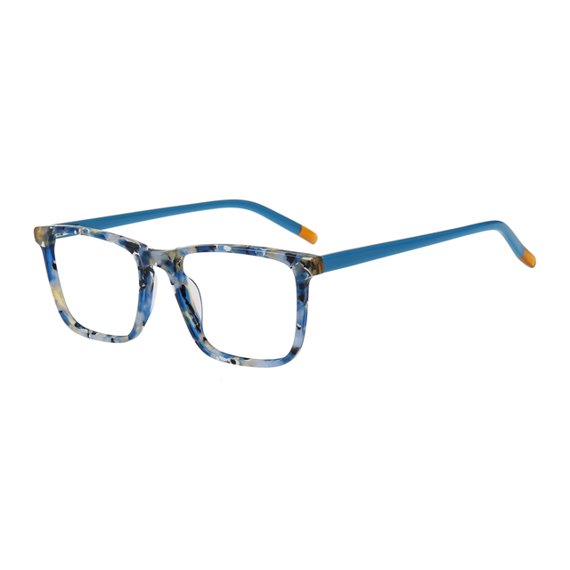 Montures de lunettes de lunettes en acétate de mode de luxe pour hommes tendance LM6017