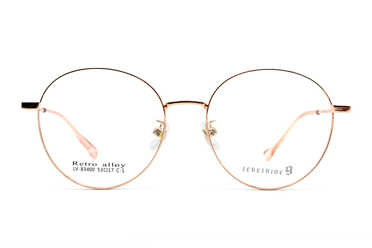 Montures de lunettes en métal en gros 83400