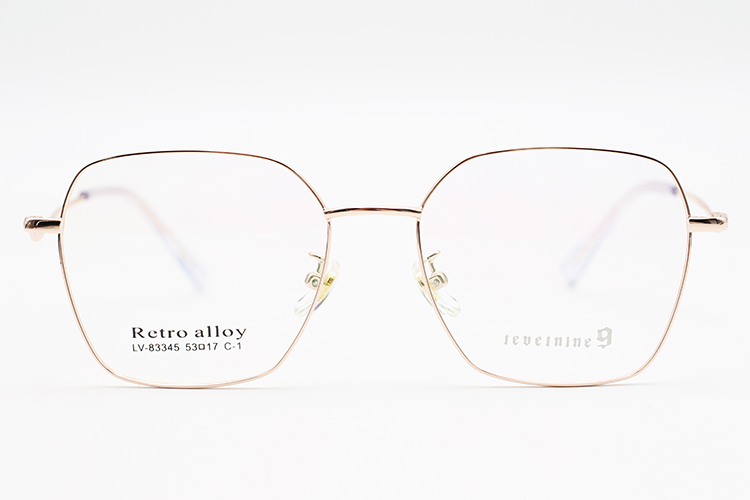 Montures de lunettes en métal en gros 83345