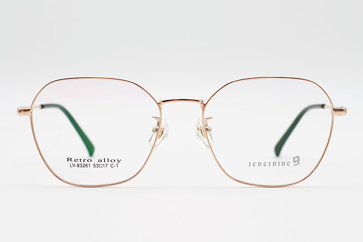 Montures de lunettes en métal en gros 83261