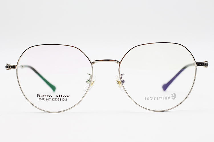 Montures de lunettes en métal en gros 83267