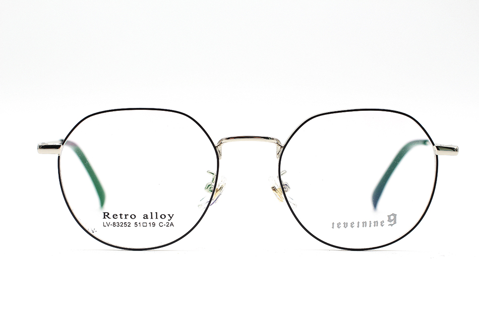 Montures de lunettes en métal en gros 83252