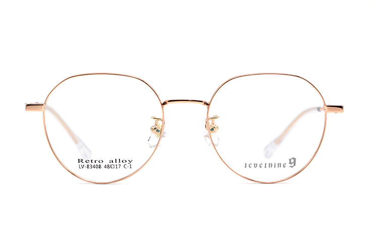 Montures de lunettes en métal en gros 83408