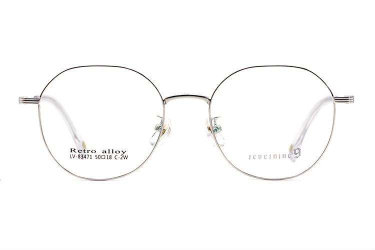 Montures de lunettes en métal en gros 83471