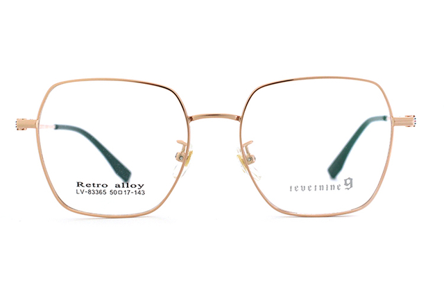 Montures de lunettes en métal en gros 83365